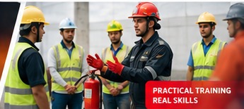 Practical fire safety training